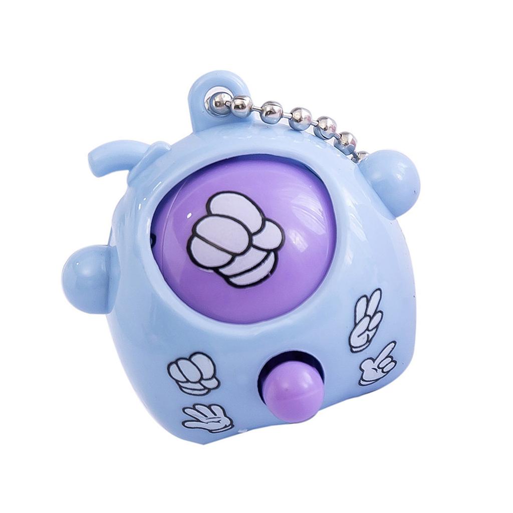 Creative Rock Paper Scissors Surprise Egg Toy Random Color Fun Capsule Toy For Kids And Adults Novelty Keychain Toy