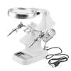 360° Rotating Repair Tool Super Bright LED Light Magnifying Glass for 3X/4.5X Circuit Board