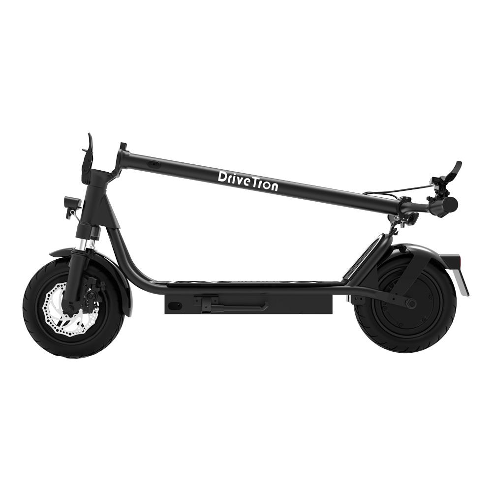 DriveTron DT01 36V 13Ah Electric Scooter – 25-Mile Range, Foldable, 10” Vacuum Tires, LED Lighting for Urban Commute