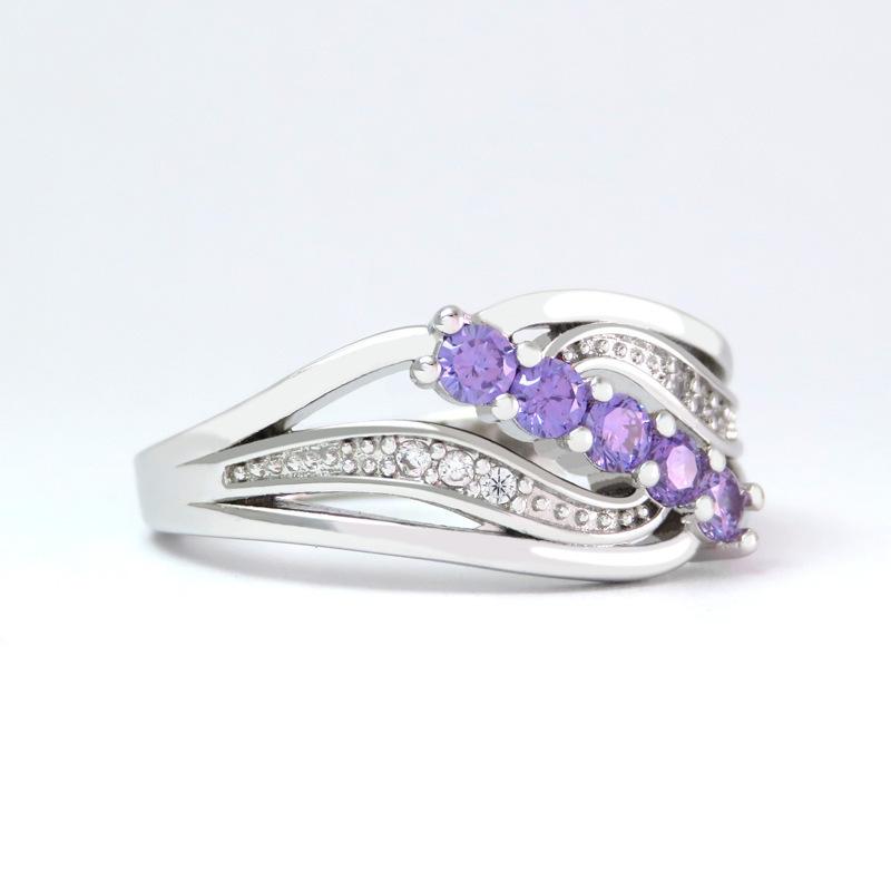 Классическое кольцо Lindon из медного сплава с цирконием, женские ювелирные изделия, свадебный подарок для вечеринки