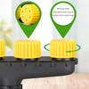 Yellow Four-Head Drip Irrigation Sprinkler Head Garden Watering Device Efficient Agricultural Supply Spray Nozzle for Plants