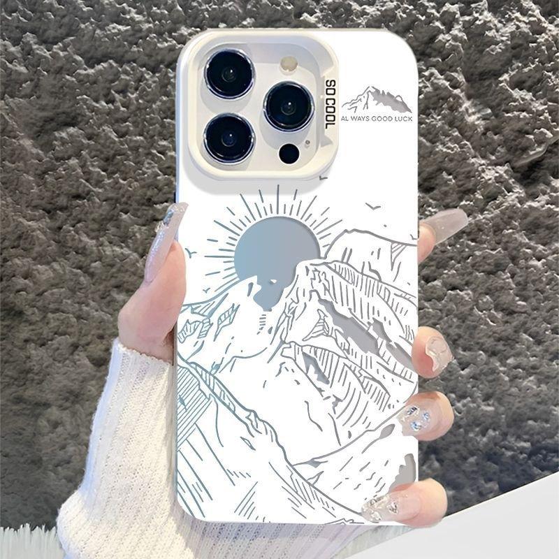 Rizhao Jinshan подходит для чехла для мобильного телефона Apple 17 iPhone16promax продвинутое ощущение 15 новый 14 лазерный 13mi