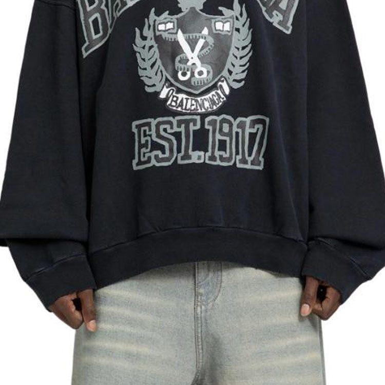 Balenciaga Толстовка с принтом логотипа 744463TOVK28190