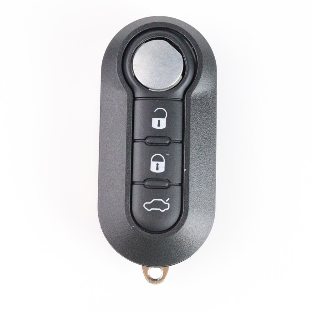 Чехол-корпус для корпуса брелока автоключа для Fiat 500 Panda Punto Bravo Ducato Stilo Пульт ДУ Автомобильный чехол-брелок Sip22 Лезвие Раскладной Складывающийся