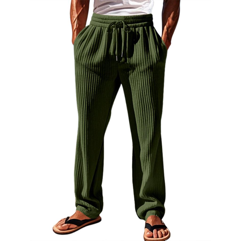 Мужские комбинезоны, повседневные брюки с несколькими карманами и завязками, походные брюки, хлопковые саржевые брюки