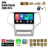 9-дюймовый автомобильный стерео радио Carplay для Jeep Grand Cherok 2008-2013 Android автомобильный мультимедийный видеоплеер GPS-навигация WIFI 2 + 32 ГБ