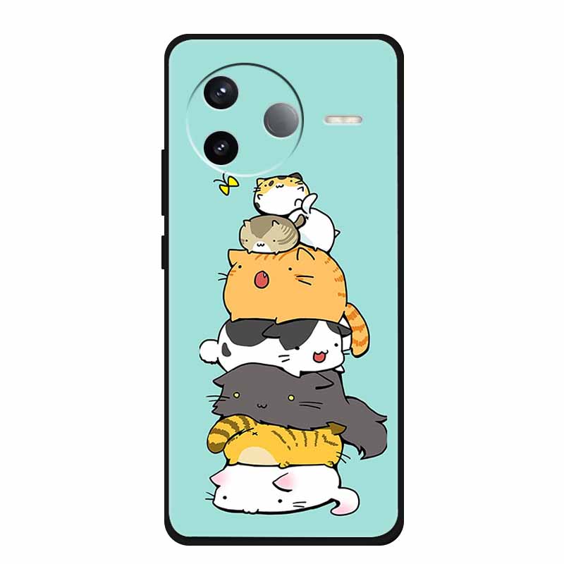 Для Xiaomi Poco F7 Ultra Чехол Роскошный Мягкий Силиконовый Чехол из ТПУ Чехлы для Телефона для Poco F7Ultra Защитный Новый Бампер Прекрасный Милый Чехол