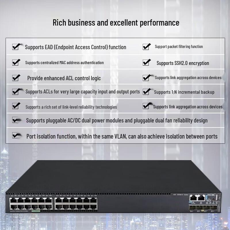 H3C S5560-30C-EI-G Enterprise Aggregation Switch