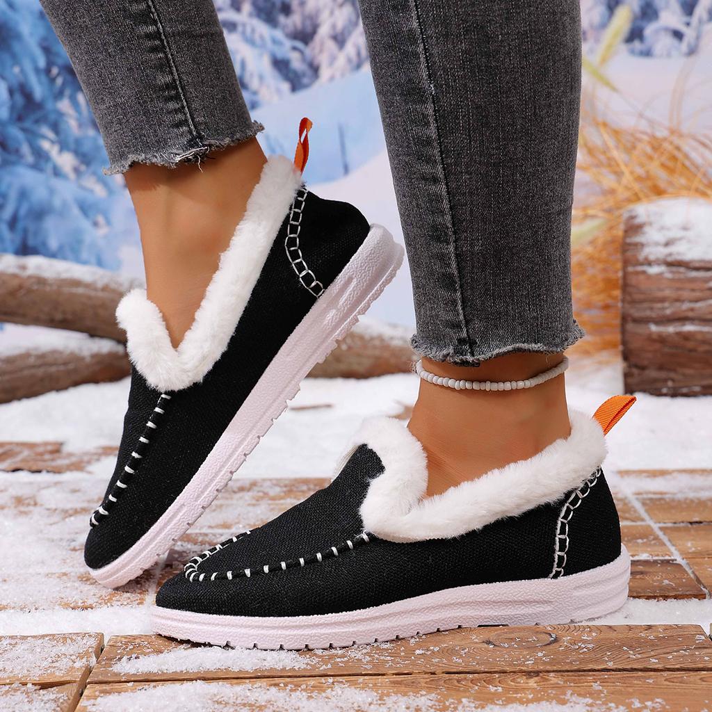 Women Boots Women's Ankle Boots For Winter Shoes Woman  Fur Botas Mujer Keep Warm Booties Female Snow Boots Winter Footwear