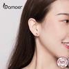 Серьги-гвоздики bamoer для девочек, стерлинговое серебро 925 пробы, кошачьи ушки, ювелирные изделия, бижутерия