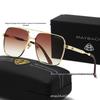Модные большие солнцезащитные очки Maybach для мужчин, европейский и американский стиль, для вождения