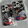 Новый Чехол для Телефона с Гатсом из Аниме Берсерк Для iPhone 17e 17 16 15 14 13 12 11 mini Pro Max X XR XSMAX Air Plus Прозрачный Мягкий Чехол