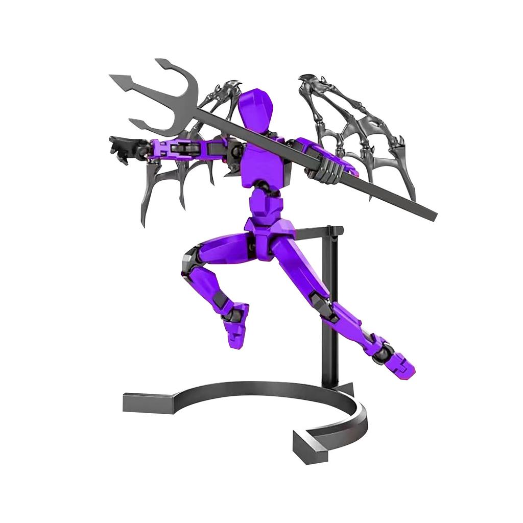 Мобильный набор кукол, 3D-робот-титан, подвижная кукла, подходит для коллекционеров, украшение для рабочего стола