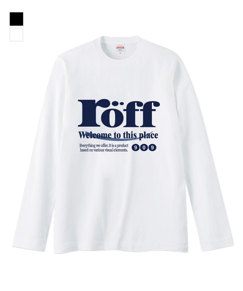 RANDOMOFF Röff Type Play Longsleeve T-Shirt (2Color)