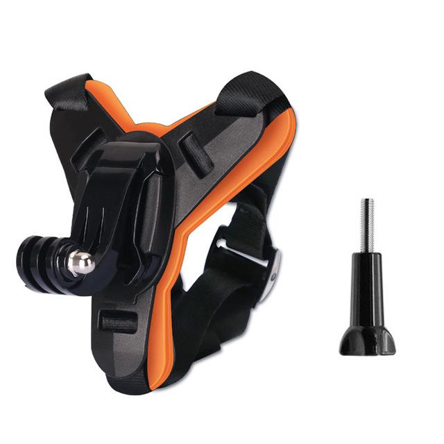 Крепление на подбородок внедорожного мотоциклетного шлема для экшн-камер GoPro 9-13