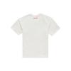 Футболка унисекс с коротким рукавом и круглым вырезом Li Ning Sports Lifestyle Series TES Team Classic Letter Pattern, цвет белый ATSU663-1