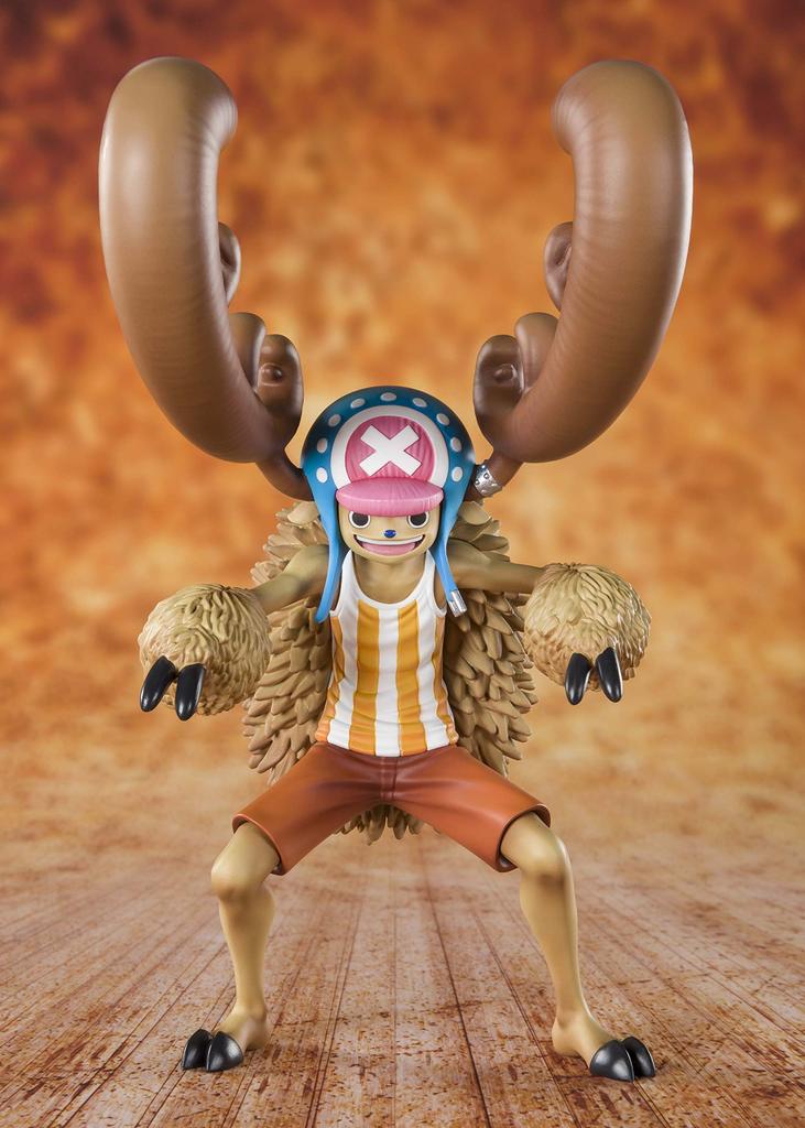 TAMASHII NATIONS Figuarts ZERO ONE PIECE Cotton Candy Love Chopper Horn Point 140 мм окрашенная полная фигурка Ver. приблизительно. АБС и ПВХ