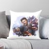 Uncharted Nathan Drake Game Pillowcase Polyester Linen Velvet Creative Zip Decor Home Cushion Cover