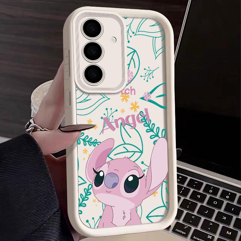 Чехол Stitch Anime S26 Ultra для Samsung Galaxy S26 S25 S24 S22 S23 Ultra S21 Plus S20 S25 FE Защита камеры Мягкий чехол
