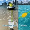 Floating Kayak Tow Rope with Clips Quick Connect Rescue Line 12FT