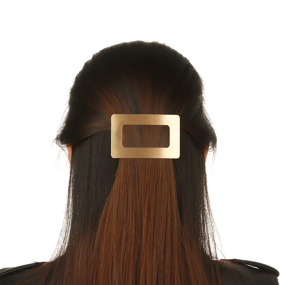 Корейская Мода Металлический Держатель Геометрическая Заколка Зажимы для Хвоста Заколки Аксессуары для Волос Заколки