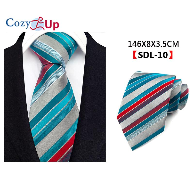 Men Christmas Tie Woven Classic Necktie Formal Tie for Wedding Christmas Gift