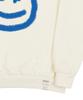 GRAVER [Unisex] Big Dot Smile Spray Sweatshirt_Cream