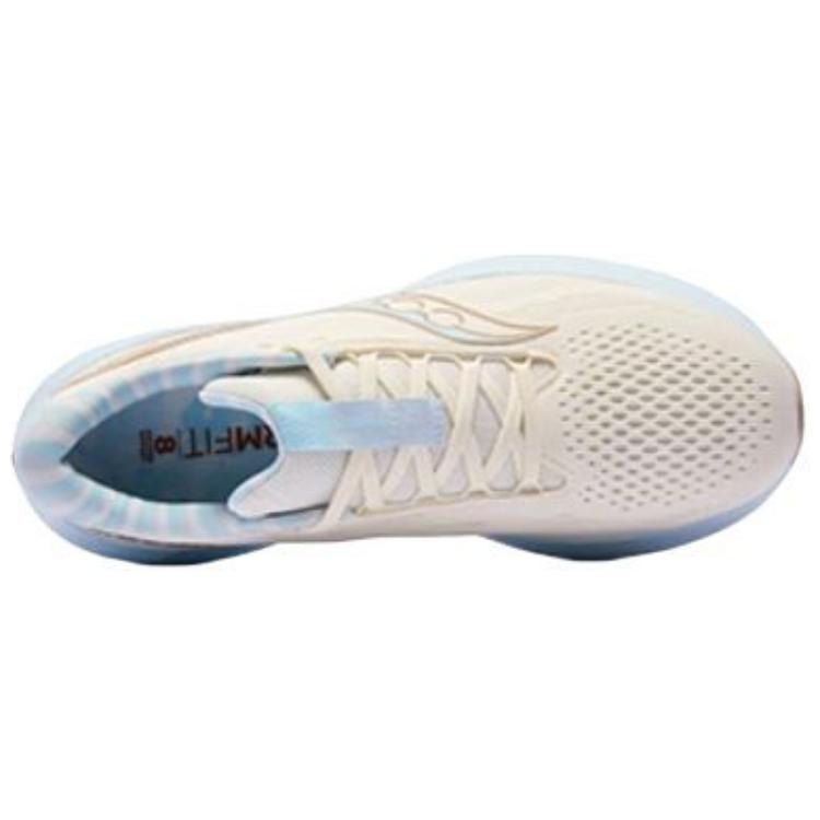 SAUCONY Ride 18 Versatile Comfortable Summer Nautical Durable Low-Top Running Shoes Unisex Running Shoes Beige Orange S21000-601