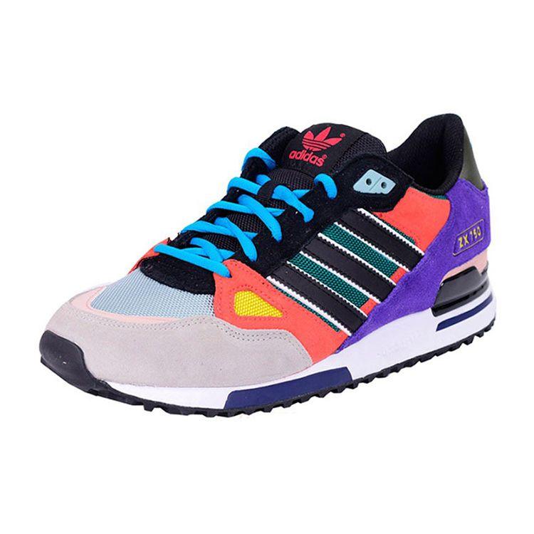 Adidas Originals ZX 750 Classic Низкие лайфстайл кроссовки Унисекс Кроссовки Многоцветные AF6292