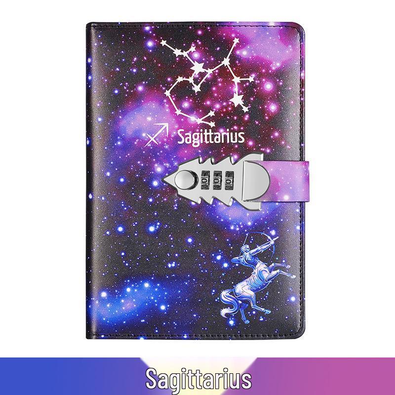 Минималистичный блокнот для паролей «Двенадцать созвездий» - Многофункциональный подарок для бизнеса и офиса