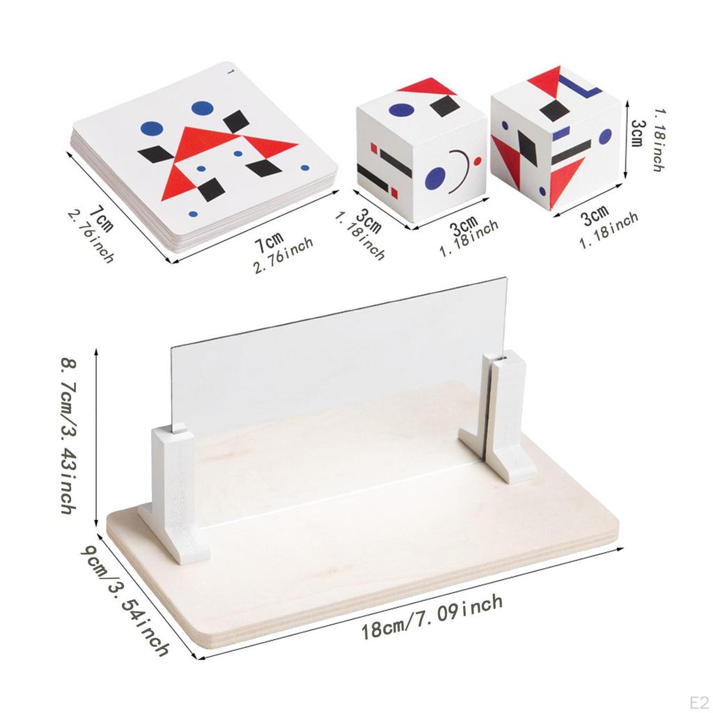 Face Change Block Game Developmental Toys Expression Puzzle Building Blocks