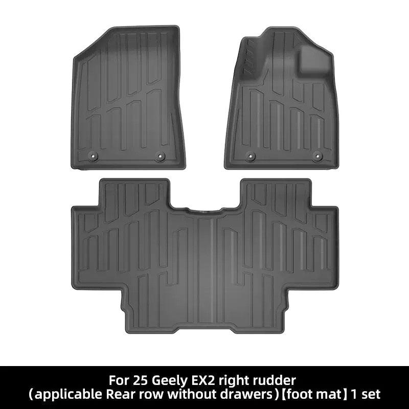 Автомобильные коврики для Geely EX2 Xingyuan Proton Emas 5 E22H 2025 2026, для левого и правого руля, ковер, коврик из ТПЭ, чехол на пол, автомобильные аксессуары