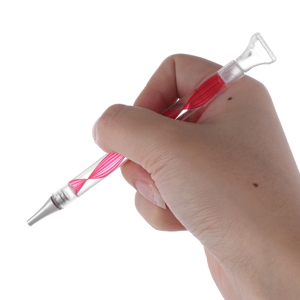 Cross Stitch Resin Pen Alloy Replacement Pen Heads Point Drill Pen Resin Diamond Painting Pen