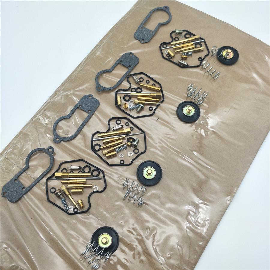 4 Sets Carburetor Rebulid Kits For 1980 Honda CB650 / CB650C Custom Carb Repair