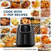 Midea Hot Air Fryer 4L, Oil-Free Airfryer 1500W, 8 Cooking Modes, 35-200°C