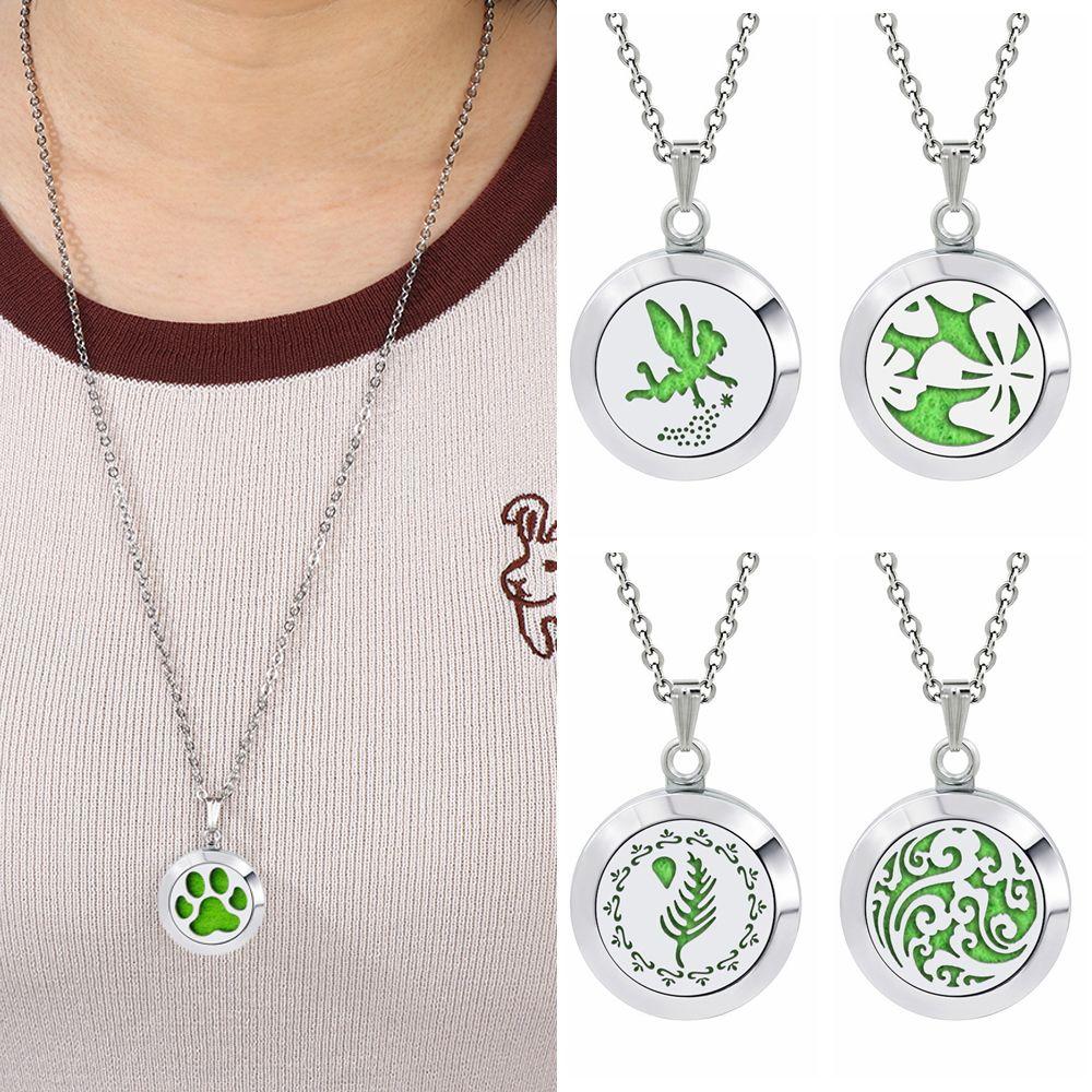 Модные украшения, диффузор эфирного масла, ожерелье, кулон для ароматерапии, ароматный медальон, ароматические подвески