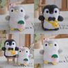 Penguin Plush Keychain With Soft Pp Cotton Filling For Kids And Collectors