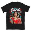 Новая Хлопковая Унисекс Футболка Cardi B Все Размеры 22D119 Унисекс Футболка с Графическим Принтом