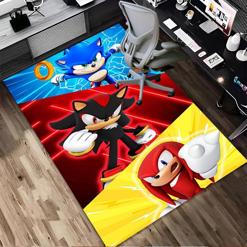 Sonic Heroes Living Room Nonslip Area Rug Soft Carpet For Bedroom Game Playroom Sofa Office Home Decor Doormat Christmas Gift C922468