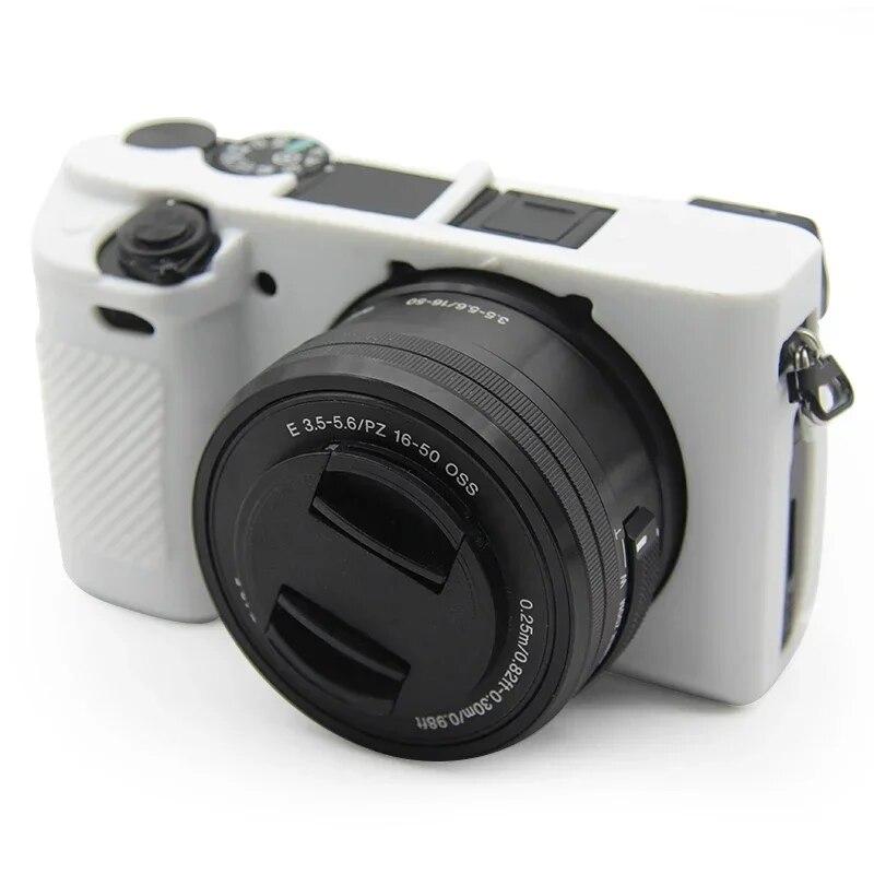 Чехол для Sony Alpha A5100 A5000 A6000 A6100 A6300 A6400, мягкий силиконовый резиновый чехол для камеры, сумка для защиты кожи, защитный корпус