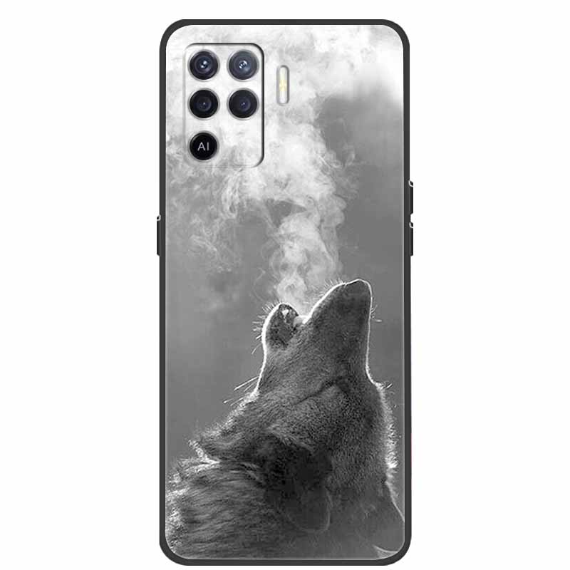 Для чехла OPPO Reno5 Lite Чехол Ударопрочный Мягкий силикон ТПУ Задняя крышка Для телефона Oppo Reno 5Z 5 Lite Чехол 5Lite CPH2205 Fundas