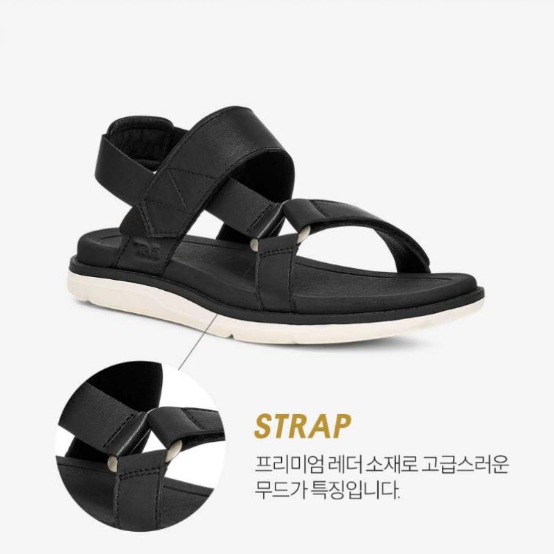 Teva Women Leather Sandals Stvf2512570 Bkw