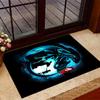 Dragons And Heroes Adventure Themed Anti-Slip Rugs - Polyester Home Decor, Suitable for Bedrooms, Living Rooms, Doorways, Studios, and Decorations