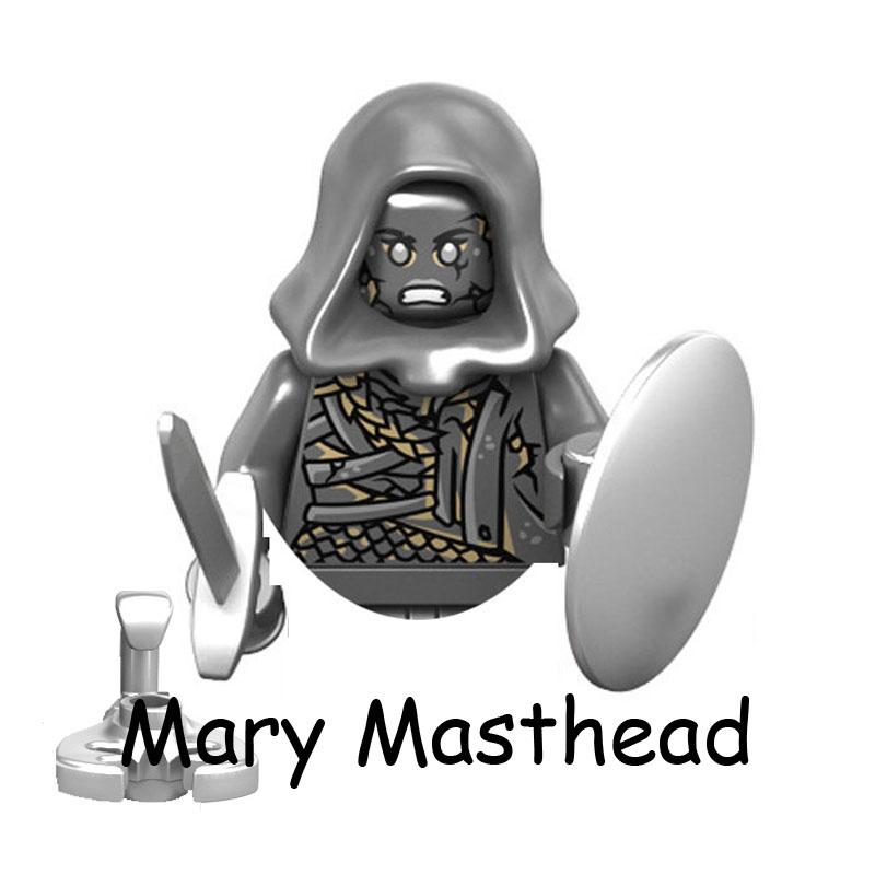 Карибы Пиратов Призрачные Зомби Акулы Джек Воробей Капитан Фигурка Блоки Конструктор Кирпичики Строительные Игрушки Для Детей