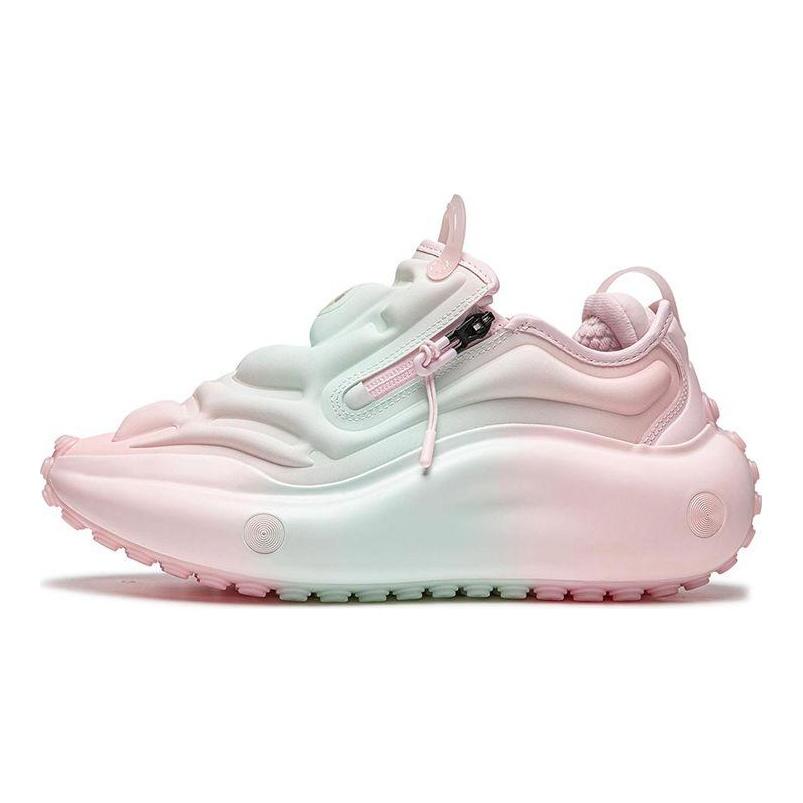 Li Ning Pangu Flow Sweet Cool Надувная Электронная Система Легкие Амортизирующие Износостойкие С Отскоком Низкие Повседневные Кроссовки AZGS069-11
