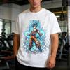 2026 Summer Hot Sale Dragon Ball Super Goku Super Saiyan Blue Family Matching TShirt Anime Gym Workout Tee for Men Women Kids