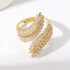 Горячая Распродажа Пшенично-Кленовый Лист Изысканное Кольцо Женские Модные Аксессуары
