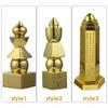 Буддийский Фэн-шуй Латунная Пагода Пяти Элементов-амулет Пагода Амулет Удачи Небо и Земля Домашний Декор Тибетские Сокровища Ремесла