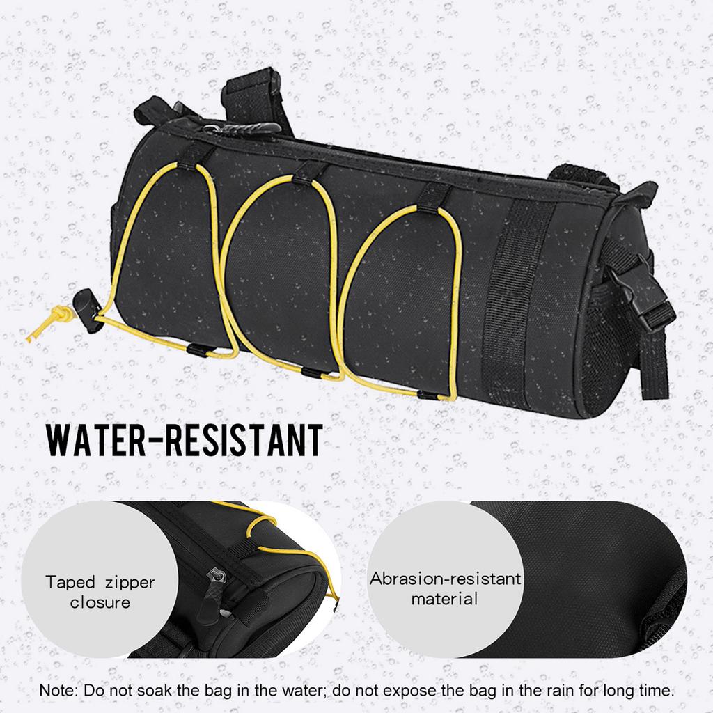 Bike Handlebar Bag Multifunctional Mountain Bike Front Bag Bicycle Frame Bag Shoulder Bag   Cycle Storage Pouch Pannier