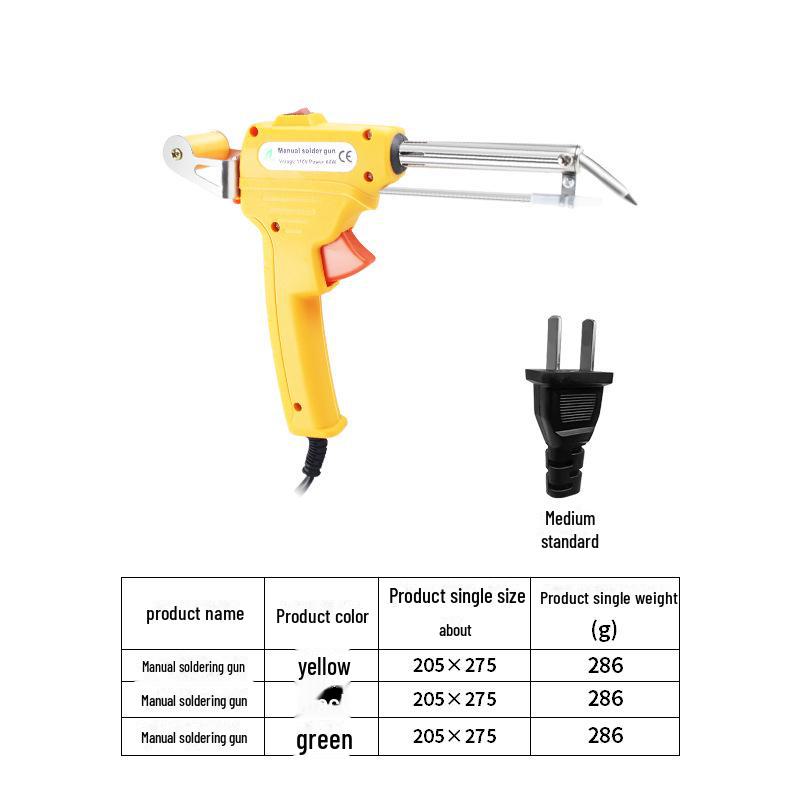 Паяльник с внешним нагревом мощностью 60 Вт для ремонта печатных плат и светодиодных лент